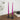LED Shiny Dinner candle with varnish, 2 pieces (38 cm) Violet