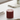LED Pillar candle Ø 10 x 10 cm Red