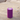 Outdoors LED Pillar candle Ø 7.5 x 12.5 cm Violet